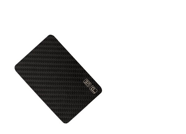 everyday carry item wallet carbon fiber wallet