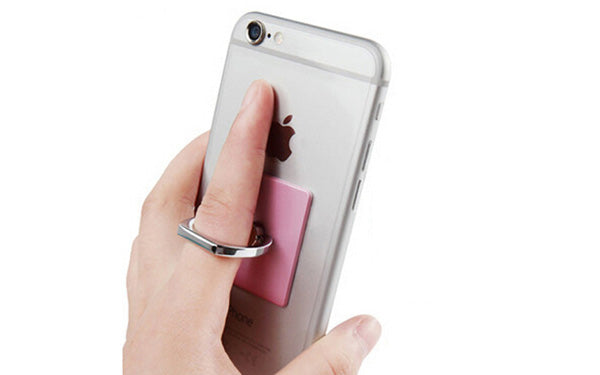 cell phone finger holder