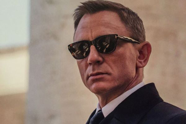 A pair of sunglasses of James Bond Style