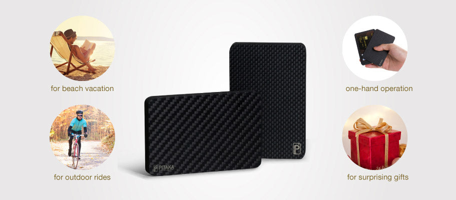 PITAKA Carbon Cardholder: World First Carbon Card Holder Wallet