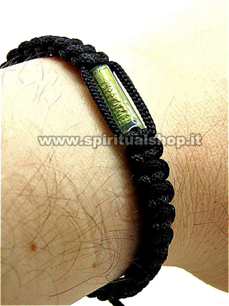 bracciale buddista sai sin nero