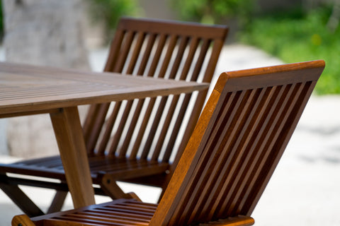 teak outdoor furniture set