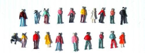 n gauge figures painted