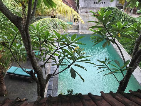 View from my room in UBUD
