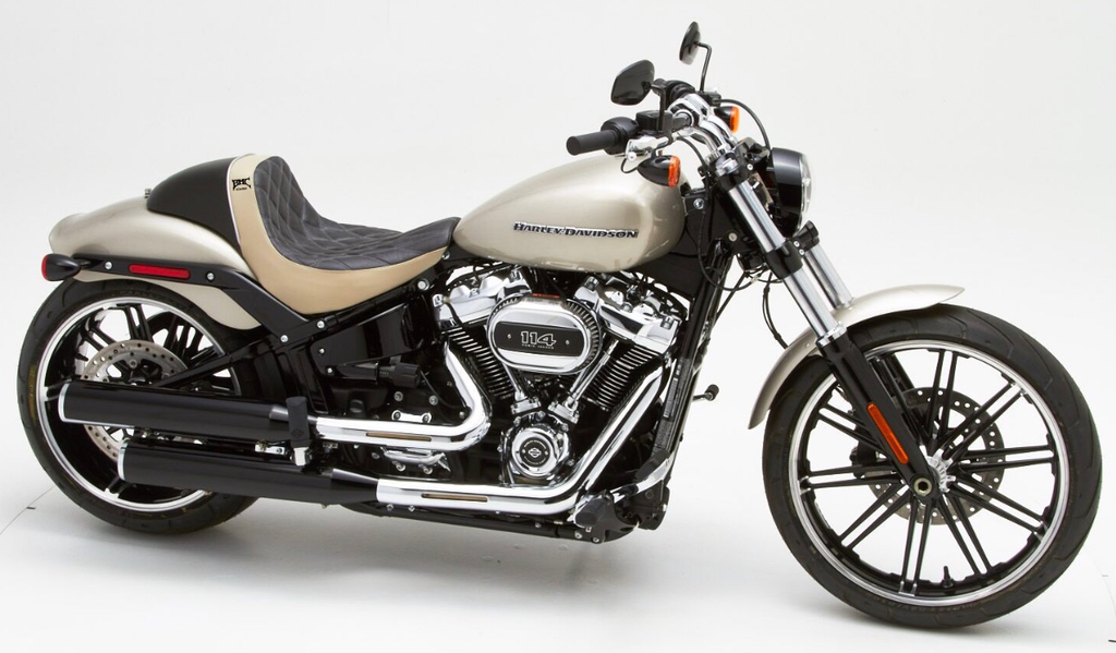 2018 harley breakout exhaust options