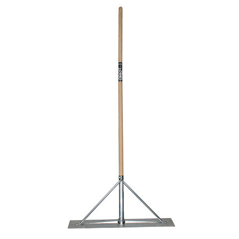 Aluminium Spazzle c/w Wooden Handle