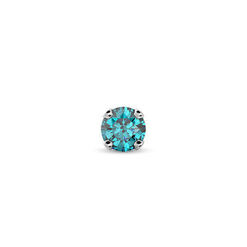 Blue Diamond Nose Stud | Alluring Body