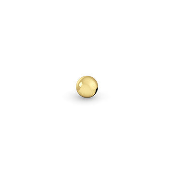 yanti_fi 1 Pc 18k Rose Gold Plated Tiny Ball Nose Bent L Shape Pins Studs 22 Gauge 22g Thin