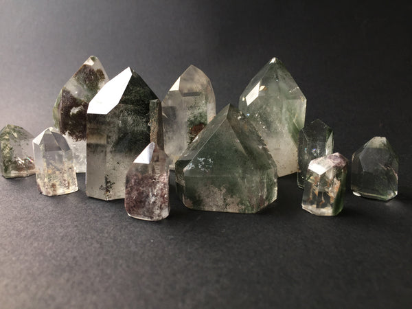 Altar PDX Chlorite Phantom Crystals Connecting with Earth Nature to Facilitate Self-Healing