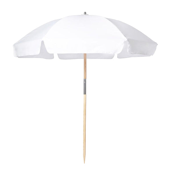 plain white umbrella