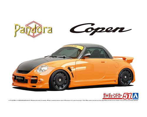 Aoshima: Pandora Type 887 Evo II L880K Copen '02 (Daihatsu) 1/24