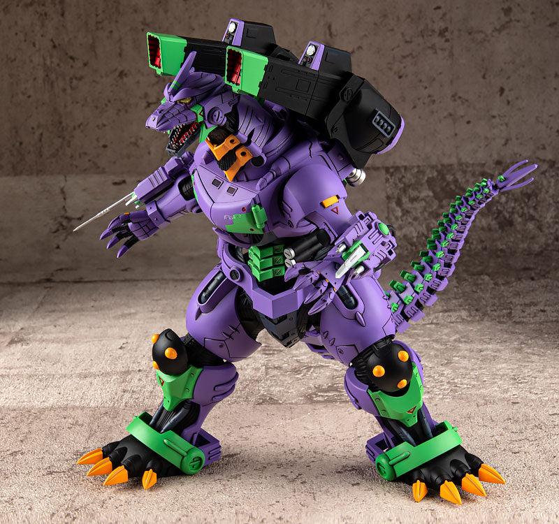 Aoshima Godzilla VS Evangelion: Mechagodzilla (Type-3 Kiryu EVA Unit-01 Color Ver.)