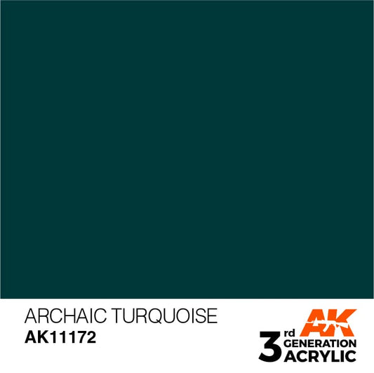 AK-Interactive - Archaic Turquoise (17ml) 3rd Gen Acrylic