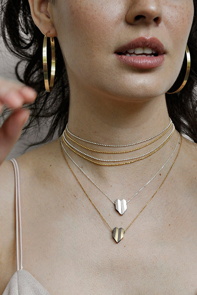 GOLD BALL-CHAIN CHOKER