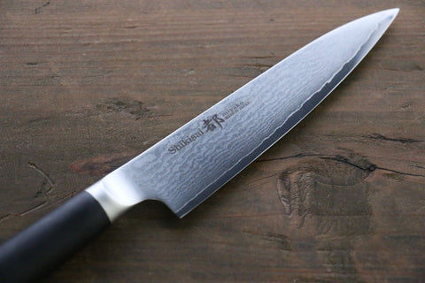 Miyako 33 Layer Damascus AUS-8a Petty Utility Japanese Chef Knife, 130mm