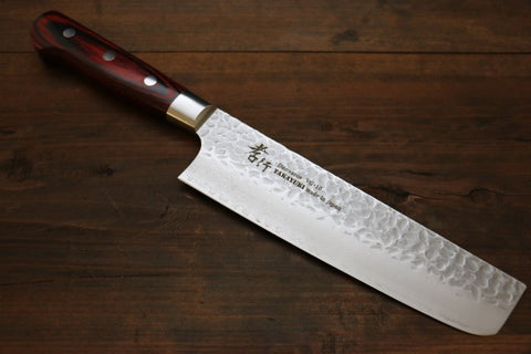 Sakai Takayuki VG10 33 Layer Damascus Japanese Nakiri Chef Knife 160mm