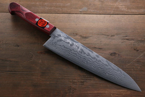 Shigeki Tanaka 17 Layer Damascus Hand Forged Japanese Chef's Gyuto Knife 180mm