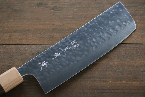 Yu Kurosaki R2/SG2 steel Hammered Japanese Chef’s Nakiri Knife 180mm