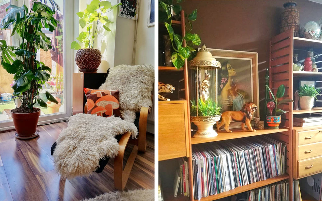 House Tour: Estelle’s 70’s-tastic Home - Isokon Long chair and Ladderax