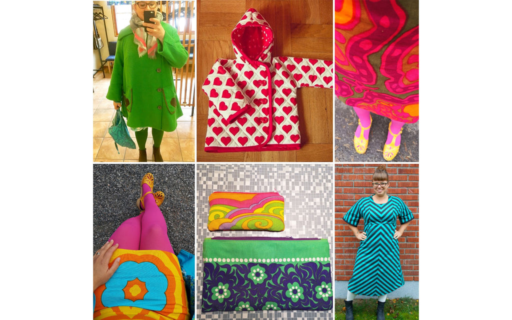 Anna-Karin's hand-made items using vintage fabric | The Inkabilly Blog