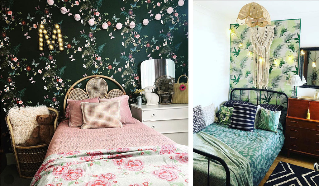 House Tour: Rachel’s Eclectic Retro Home - bedrooms