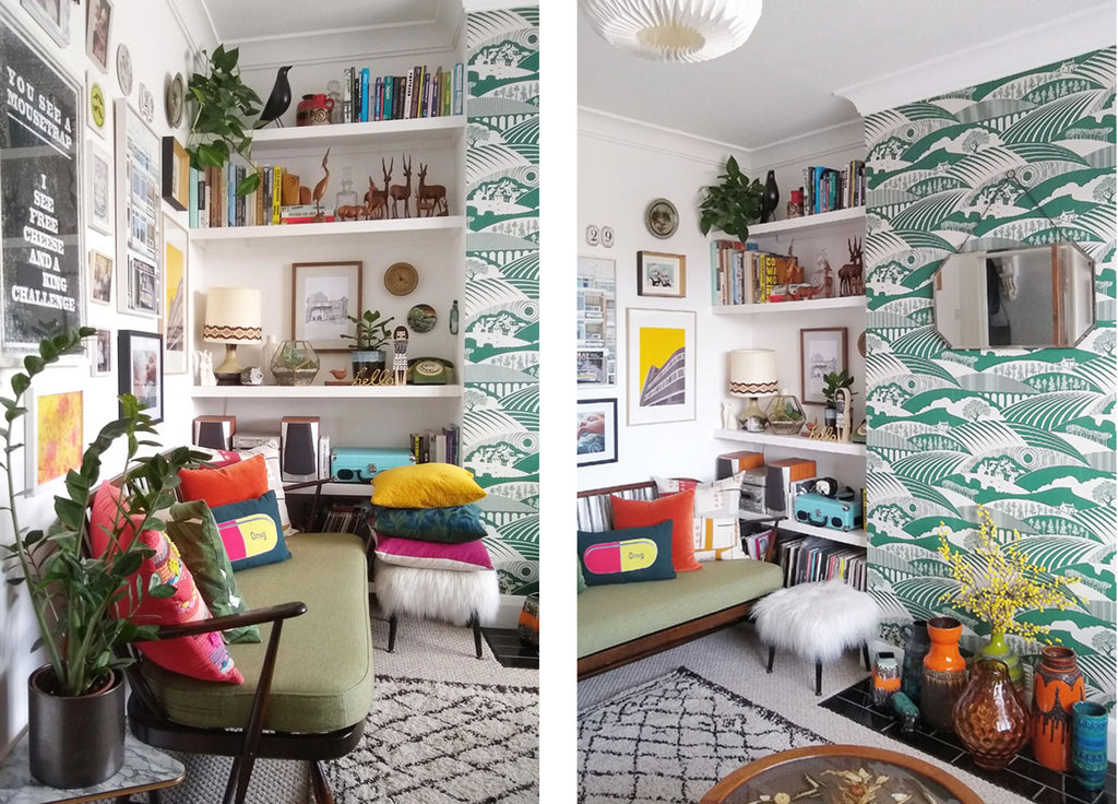 House Tour: Beth’s Mid Century Family Home - Living Room