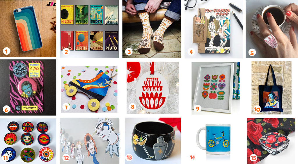 Retro Christmas Gift Guide - Stocking Fillers - the inkabilly blog