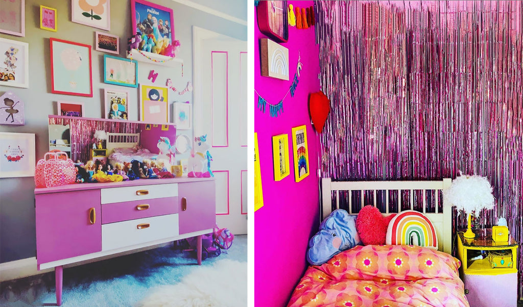 House Tour: Ali’s Retro Pop Home - kids bedroom