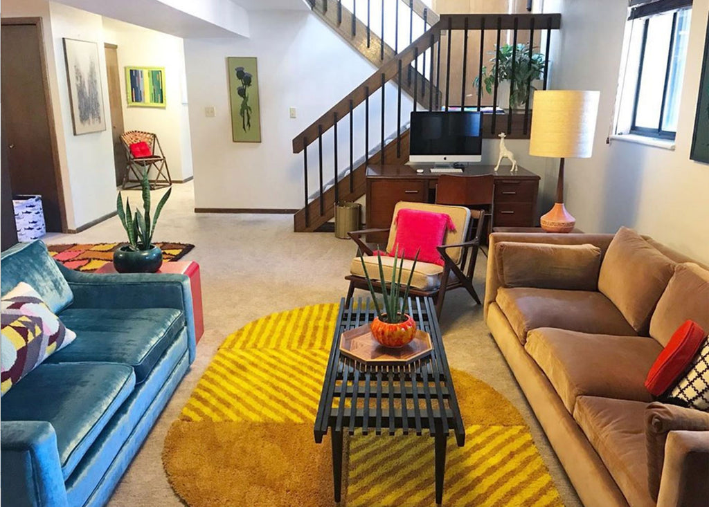 House Tour: Anna’s Colourful Mid Century Modern Pad