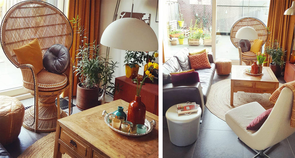 House Tour: Gwenn’s Eclectic Vintage and Upcycled Home - lounge