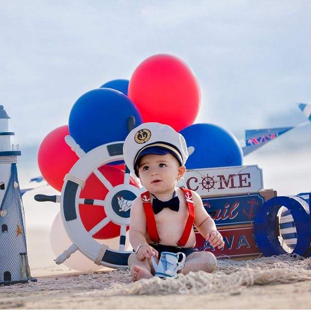 nautical theme party outfit for baby boy