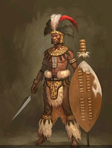 Shaka Zulu depiction