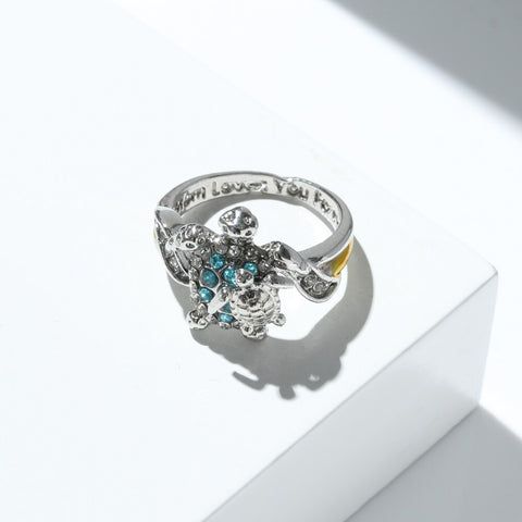 "My Turtle Family" Ring