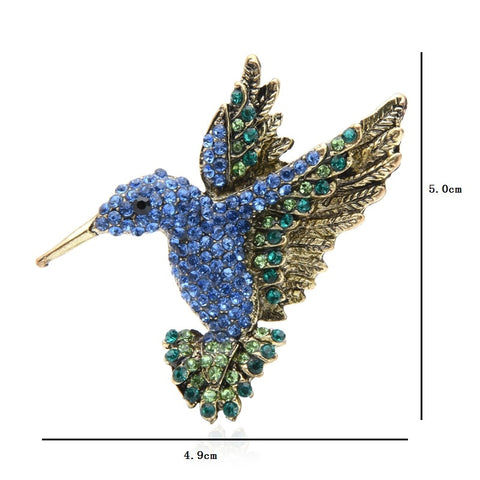 Free Blue Bird Brooch