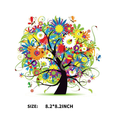 Free Tree Sticker for Clothes