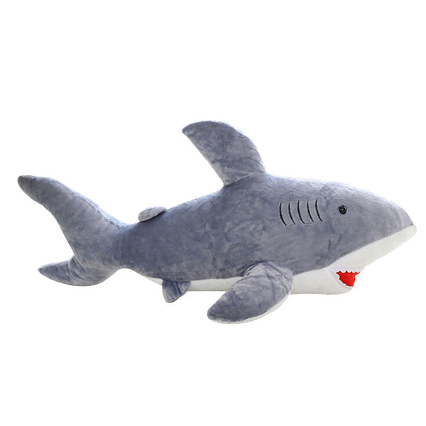 squishy shark plush