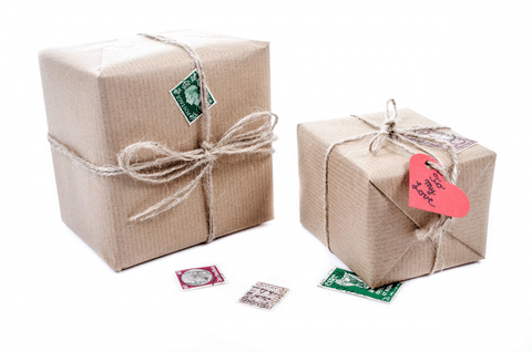 Old fashioned paper packaging