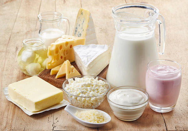 dairy products milk yogurt sour cream cheese