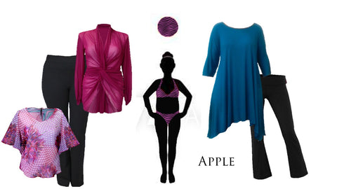 Dressing for the apple figure