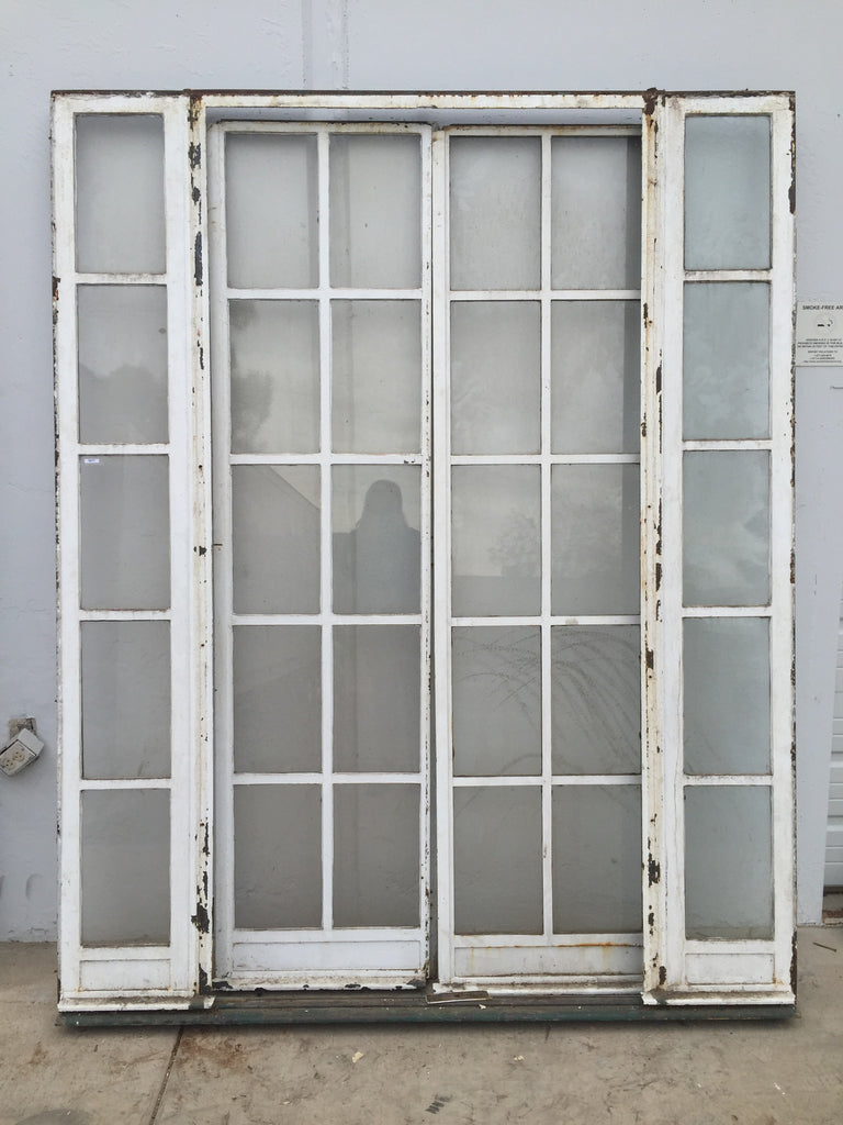 Pair of 10 Lite White French Doors