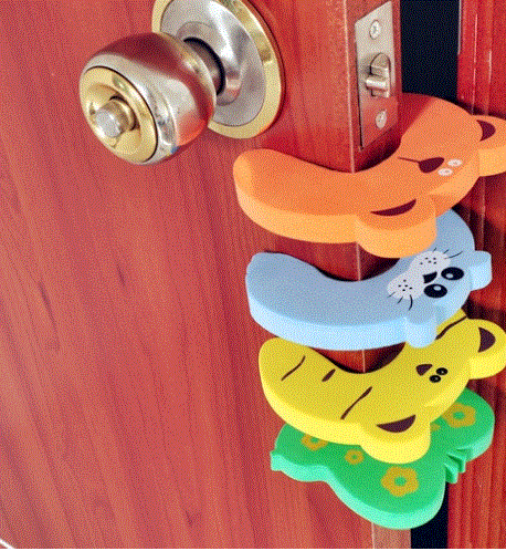 Foam Door Stopper Baby Child Kids Safety