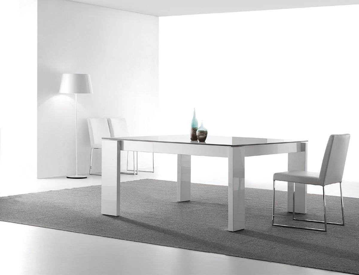 square dining table for 8 white