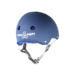 Triple 8 Brainsaver Helmet - Navy (Rubber)