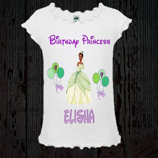 princess and the frog birthday outfit