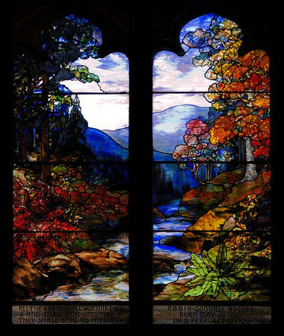 Memorial Window by Louis Comfort Tiffany