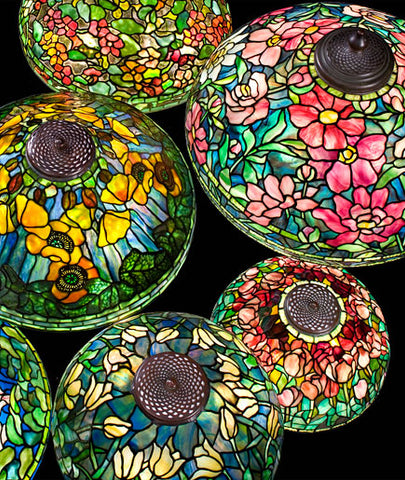 Lamp Shades by Louis Comfort Tiffany
