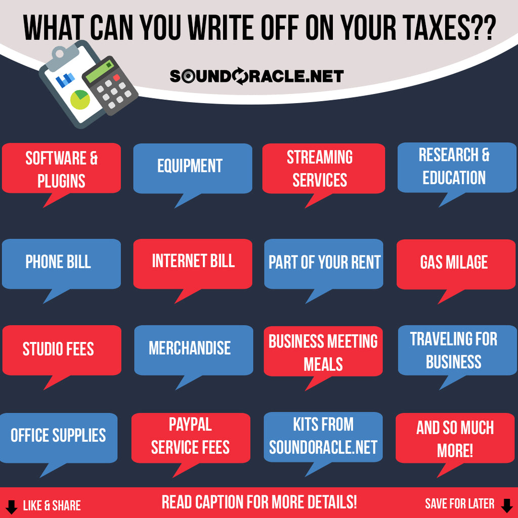 what-can-you-write-off-on-your-taxes-soundoracle-sound-kits