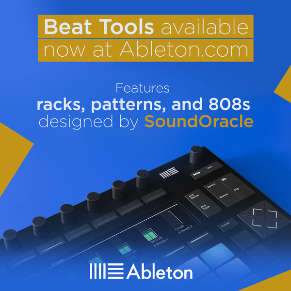 Ableton Releases New Beat Tools Pack - Sound Oracle Blog