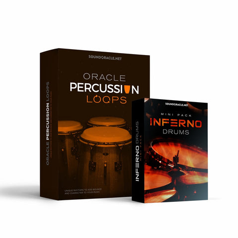 Inferno drums is free. It will be bundled with the percussion loops till the end of the launch.