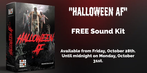 The 100% FREE Halloween Sound Kit "Halloween AF"